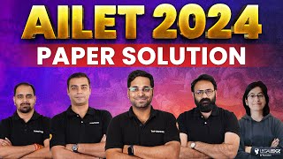 AILET 2024 Paper Analysis Detailed Solution  AILET Exam Questions [upl. by Mayeda324]