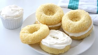 Cream Cheese Bagel CAKES Recipe [upl. by Idnal]