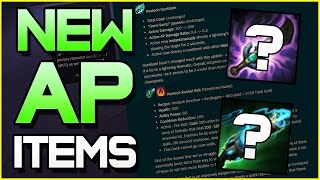 NEW AP ITEMS amp ITEM REWORKS REVEALED  League of Legends [upl. by Annairba]