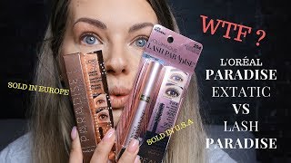 LASH PARADISE VS PARADISE EXTATIC  THE SAME MASCARA [upl. by Garda892]