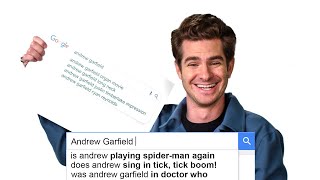 Andrew Garfield Answers the Webs Most Searched Questions  WIRED [upl. by Oberheim382]