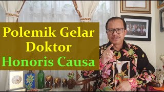 Polemik Doktor Honoris Causa TPDS130 [upl. by Anierdna649]