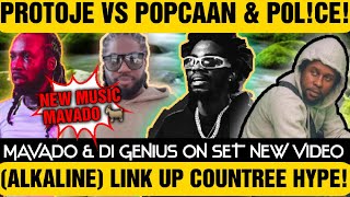 Alkalines Linkup With Countree Hype Mavado amp Di Genius On SET Plus Popcaan And Protoje amp P0lce [upl. by Refitsirhc999]