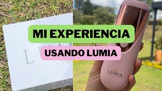 MI EXPERIENCIA USANDO LA DEPILADORA LÁSER DE LUMIA LATAM [upl. by Anaid]