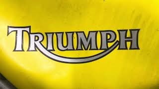 Triumph 955i project Yell How Restoration [upl. by Adnirb]