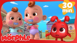 Morphles Giant Baby Trouble 🏃👶  Cartoons for Kids  Mila and Morphle [upl. by Kolva]