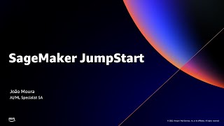 Easily get started with machine learning using Amazon SageMaker JumpStart  AWS Virtual Workshop [upl. by Harbird]