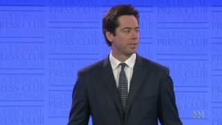 Gillon Mclachlan speaking about AFL in NZ [upl. by Mosi]