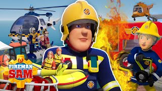 Best Vehicle Rescues 🔥🚒  Fireman Sam Full Episodes  1 hour compilation  Kids Movie [upl. by Oivat507]