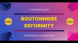 Boutonniere deformity  Everything you need to know  A complete guide [upl. by Nassi535]