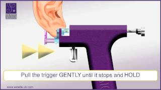 Estelle System II Ear Piercing [upl. by Wimsatt]