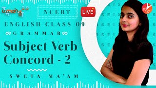 SubjectVerb Concord  SubjectVerb Agreement L2  CBSE Class 9 and 10 English Grammar Umang Vedantu [upl. by Ylla116]