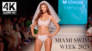 CURVE Collective Lingerie Fashion Show  Dual Angle Ultra 4K  Miami Swim Week 2023 [upl. by Tammie]