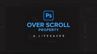 OVERSCROLL Property in Photoshop shorts [upl. by Htabmas348]