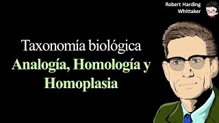 Taxonomía Biológica 𝐚𝐧𝐚𝐥𝐨𝐠í𝐚 𝐡𝐨𝐦𝐨𝐥𝐨𝐠í𝐚 y h𝐨𝐦𝐨𝐩𝐥𝐚𝐬𝐢𝐚 [upl. by Laram858]