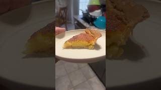 Pie made of Buttermilk dessert pie buttermilk recipe easyrecipes couplevlog [upl. by Gifferd842]