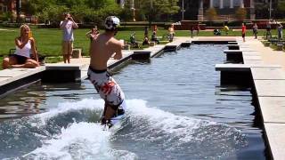 Wakeboarding Fountain  University of Maryland  ESPN Sports Nation [upl. by Epilif624]