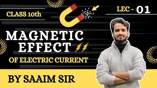 Magnetic Effect of Electric Current Class 10  Fleming’s Rules Class 10 [upl. by Laks]