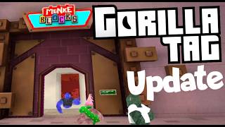 NEW Gorilla Tag Monke Blocks DEVELOPER BLOG [upl. by Tiler]