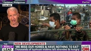 Typhoon Haiyan survivors We miss our homes have nothing to eat [upl. by Kostman]