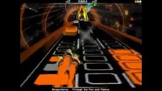 Through The Fire and Flames  Audiosurf [upl. by Nava]