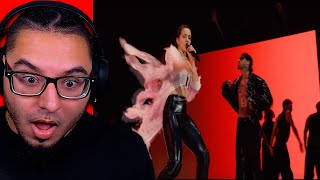 ROSALÍA amp Rauw Alejandro  VAMPIROS Live at Coachella 2023  REACTION [upl. by Nayrb871]