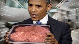 Obamas Salami Lid wont fit [upl. by Aihsekin]