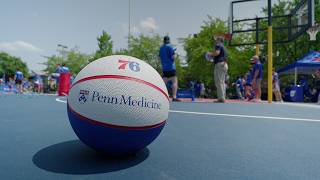 Restoring Roberto Clemente Park Penn Medicine amp 76ers Team Up [upl. by Vatsug446]