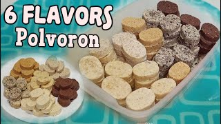 HOW TO MAKE POLVORON IN 6 FLAVORS BEST amp EASY BUSINESS RECIPE  HOW TO MAKE [upl. by Aire]