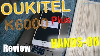 Oukitel K6000 Plus  Test  MT9750T Octa Core 16MP CAM  Akkumonster Handson Deutsch [upl. by Gage]