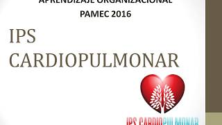 DIAPOSITIVAS APRENDIZAJE ORGANIZACIONAL PAMEC 2016 [upl. by Simsar]