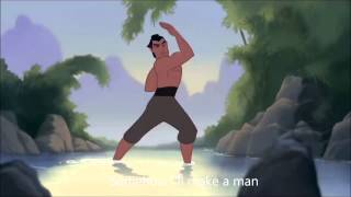 Mulan Ill make a man out of you with lyrics HD [upl. by Enaht277]