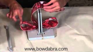 Create Easy Bows With The Bowdabra Bowmaker Tool  AC Moore [upl. by Aicinat]