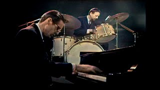 Bill Evans Trio BBC studio London March 19th 1965 colorized [upl. by Petigny]