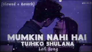 MUMKIN NAHI HAI TUJHKO BHULANASLOWED X REVERB LOFI SONG [upl. by Seadon]