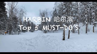 Harbin Travel Guide Top 5 Attractions in Harbin Heilongjiang China Coldest city in China [upl. by Aiekahs]