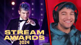 Alle Highlights der Streamawards 2024 ich habe moderiert lol  Rezo reagiert [upl. by Soluk]