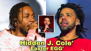 Kendrick Lamars Pop Out To Concert Features Hidden J Cole Easter EGG [upl. by Uyr]