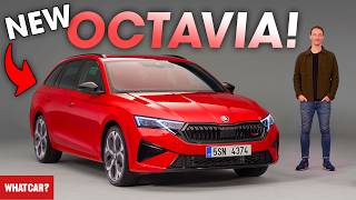 NEW Skoda Octavia REVEALED – full details on hatchback facelift  What Car [upl. by Berky476]