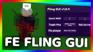 💠 ROBLOX FE Fling Script  Exploit  Working 2022  Fling Players [upl. by Atiuqaj]