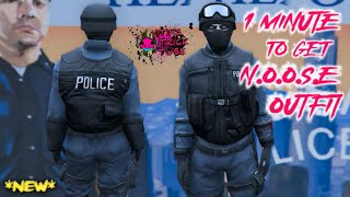 EASY HOW to GET POLICE OUTFIT Noose Outfit In GTA 5 Online NOOSE OUTFIT GLITCH [upl. by Joacima537]