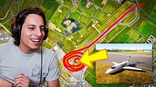 IL PILOTA ATTERRA SENZA FRENI 🤣✈ HOMYATOL PROVA FLIGHT SIMULATOR [upl. by Ttsepmet]