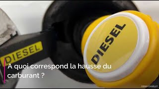 A quoi correspond la hausse du carburant [upl. by Absa]