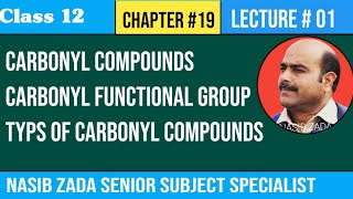 Carbonyl Compounds  Types of carbonyl compounds  Examples  Carbonyl Group  NASIBZADASSS [upl. by Notsirk]