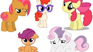 MLP WHAT MY CUTIE MARK IS TELLING MY FILLY PMV [upl. by Eillek]