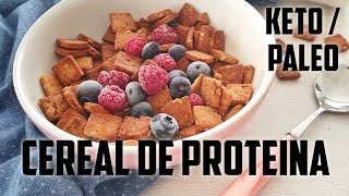 CEREAL DE PROTEINA  SASCHA FITNESS  ANA SANTA [upl. by Purse]