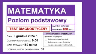 Zadanie 4 CKE 2024 Grudzień Logarytmy MATEMATYKA PODSTAWOWA [upl. by Noivaz]