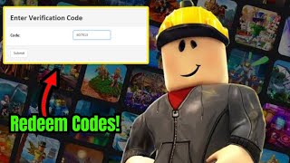 How to Redeem Promo Codes In Roblox Mobile  Pc  Redeem Codes On Roblox [upl. by Annaillil]