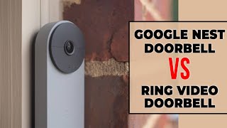 Google Nest Doorbell vs Ring Video doorbell 4 Key Differences You Need To Know Which One Is Best [upl. by Nomrej]