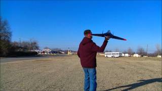 HobbyKing  SkyFun ARF Pusher Jet 100  mph radar gun [upl. by Odlavso]